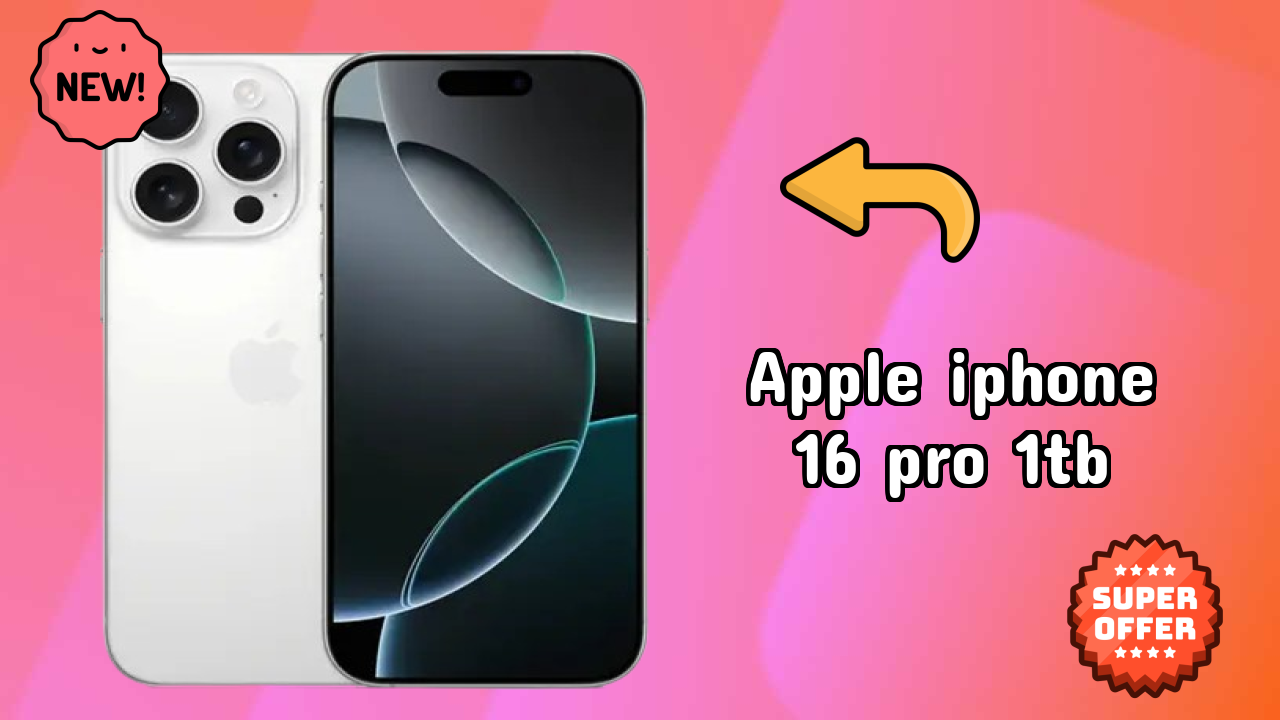 Apple IPhone 16 Pro 1TB Display Size: 6.3 Inches (16 Cm) Screen Quality