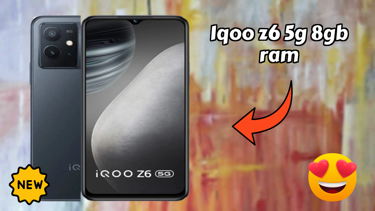 IQOO Z6 5G 8GB RAM Performance: 8 GB RAM Handles Heavy Tasks