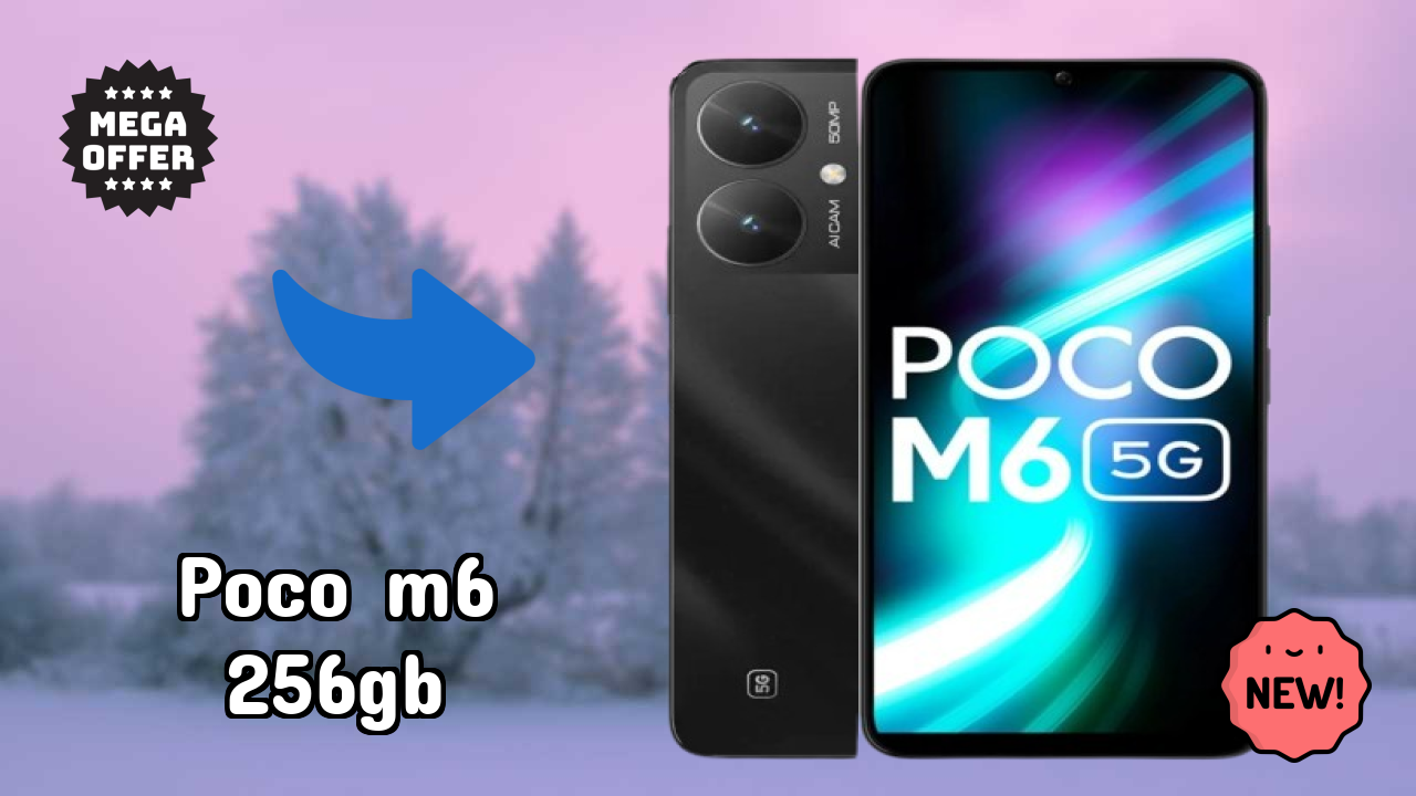 POCO M6 256GB Camera Quality: 50 MP + 0.08 MP Rear Camera Photo Review